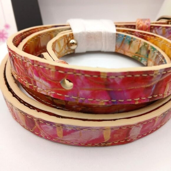 Brahmin Replacement Leather Strap NEW Happy Hour Color - Picture 3 of 4